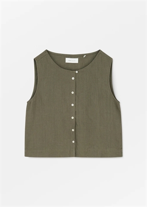 Vetiver top Khaki Skall Studio 